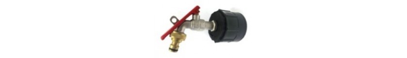 IBC Tank Connector with with Lock Tap and Hose Lock 